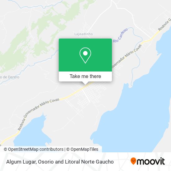 Mapa Algum Lugar