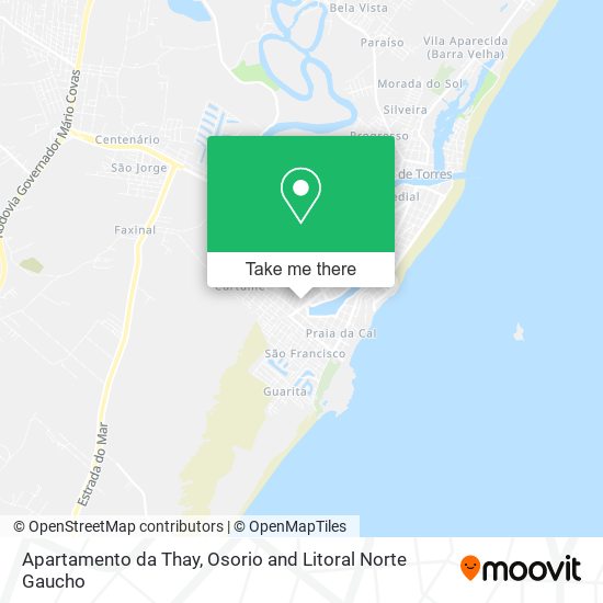 Mapa Apartamento da Thay