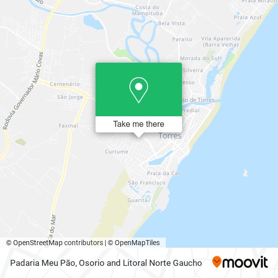 Padaria Meu Pão map