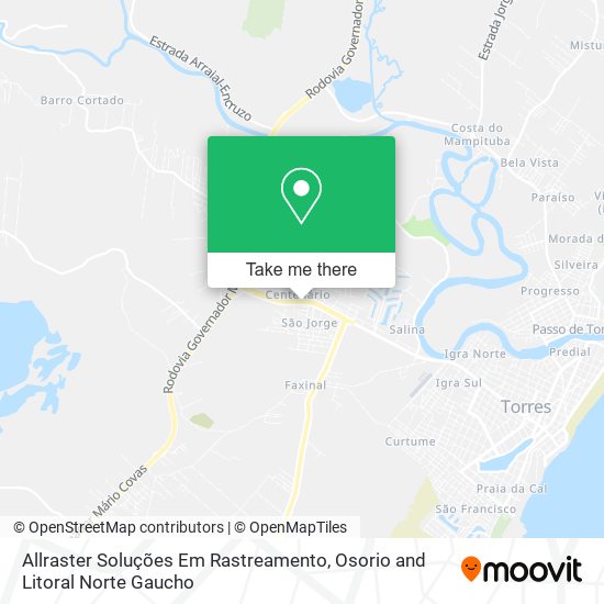 Allraster Soluções Em Rastreamento map