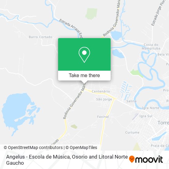 Angelus - Escola de Música map