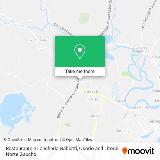Restaurante e Lancheria Gabiatti map