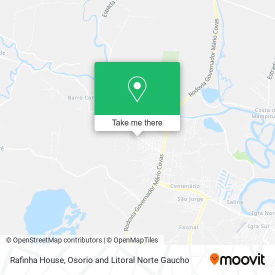 Rafinha House map