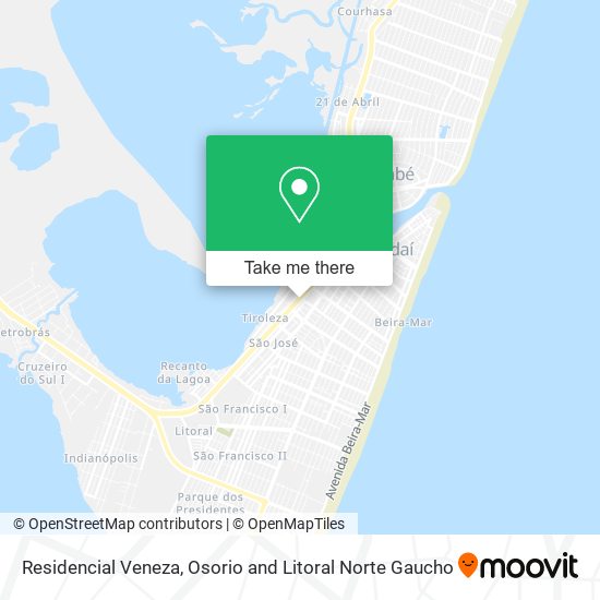 Residencial Veneza map