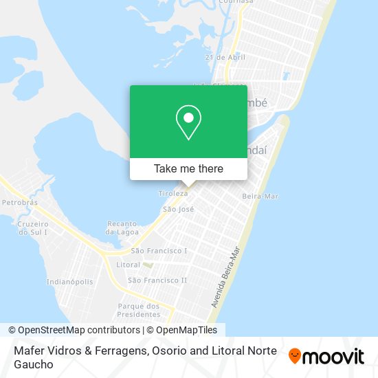 Mafer Vidros & Ferragens map