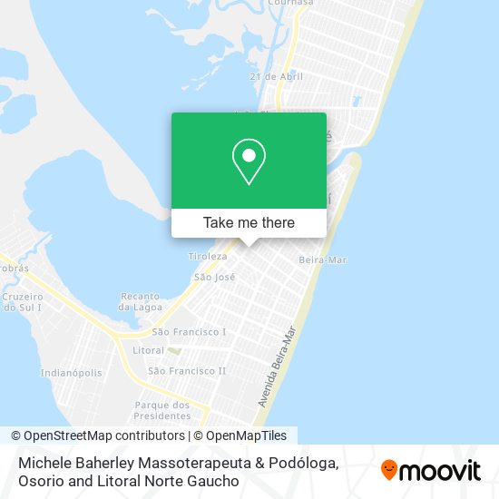 Michele Baherley Massoterapeuta & Podóloga map