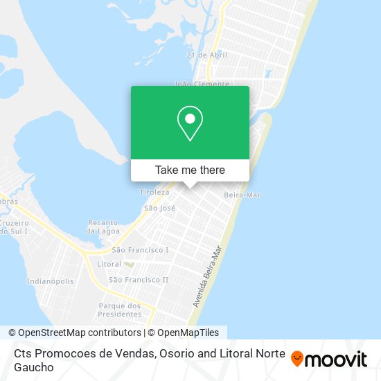 Cts Promocoes de Vendas map