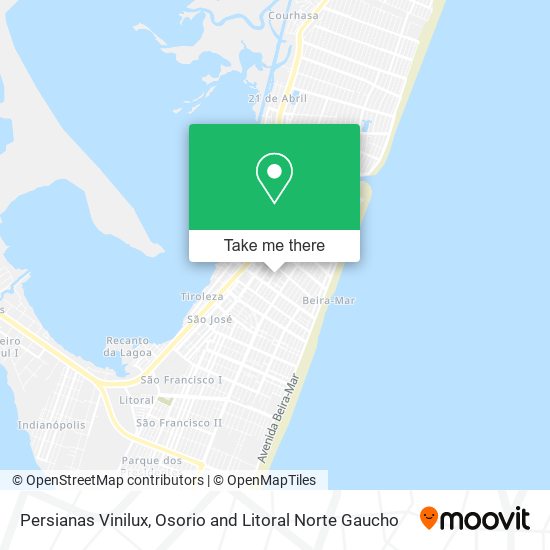 Persianas Vinilux map