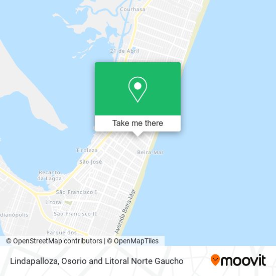 Lindapalloza map
