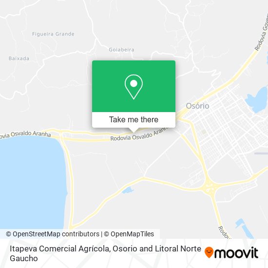 Itapeva Comercial Agrícola map