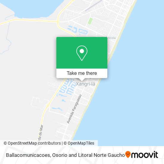 Ballacomunicacoes map