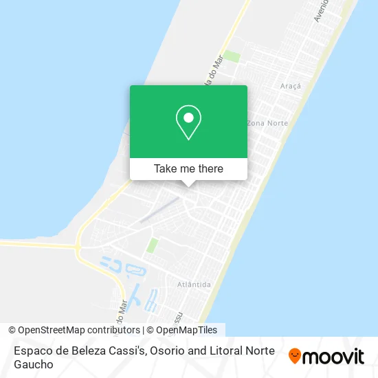 Espaco de Beleza Cassi's map