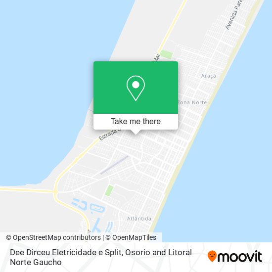 Dee Dirceu Eletricidade e Split map