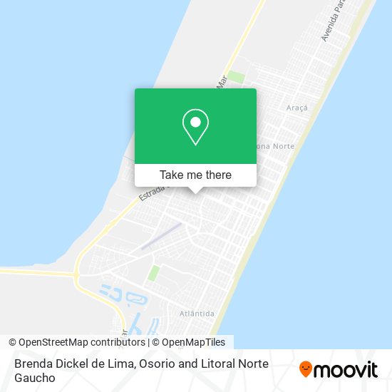Brenda Dickel de Lima map