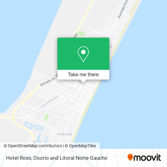 Hotel Roxo map