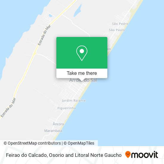 Feirao do Calcado map