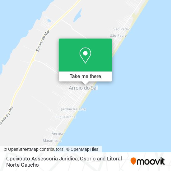 Mapa Cpeixouto Assessoria Juridica