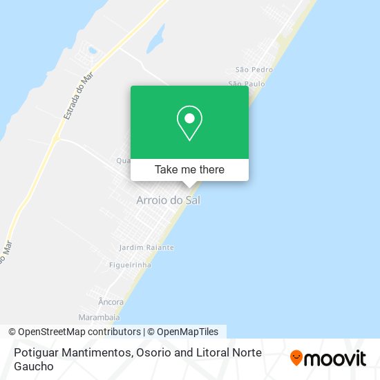 Potiguar Mantimentos map