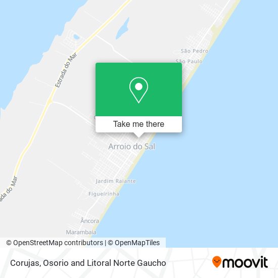 Corujas map