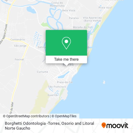 Borghetti Odontologia -Torres map