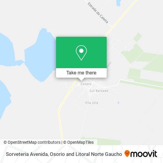 Sorveteria Avenida map