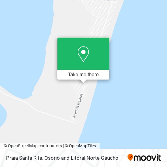 Praia Santa Rita map