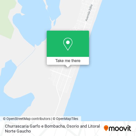 Churrascaria Garfo e Bombacha map