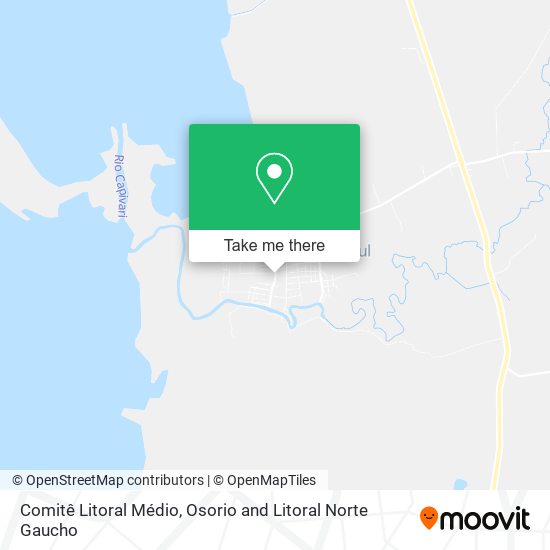 Comitê Litoral Médio map