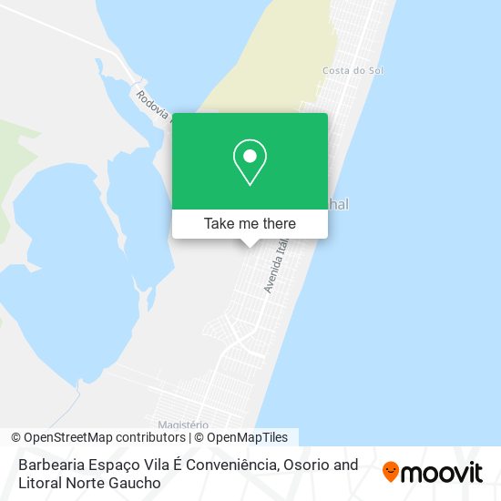 Barbearia Espaço Vila É Conveniência map