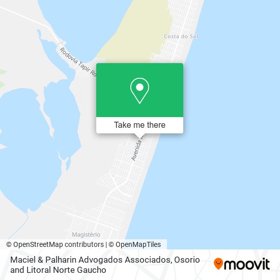 Maciel & Palharin Advogados Associados map