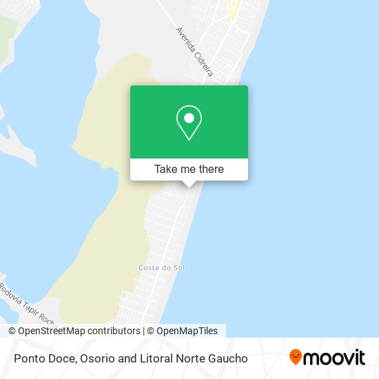 Ponto Doce map