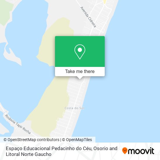 Espaço Educacional Pedacinho do Céu map