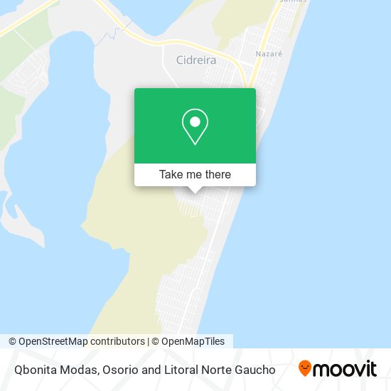 Qbonita Modas map