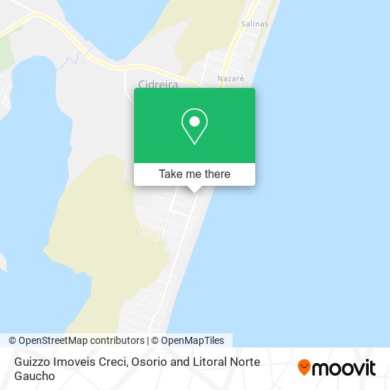 Guizzo Imoveis Creci map