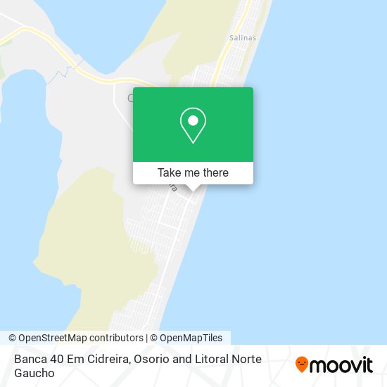 Banca 40 Em Cidreira map