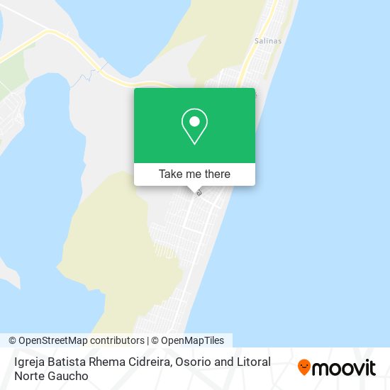 Igreja Batista Rhema Cidreira map