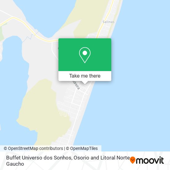 Buffet Universo dos Sonhos map