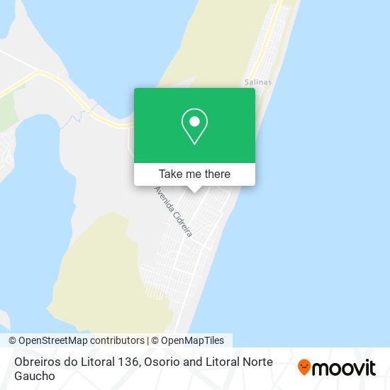 Obreiros do Litoral 136 map
