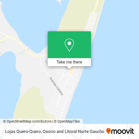 Lojas Quero-Quero map