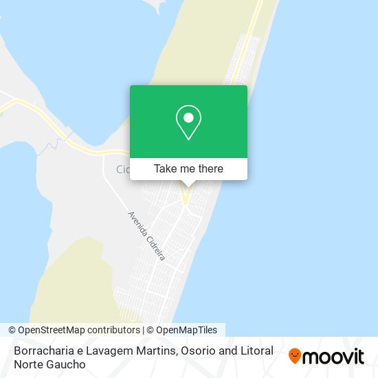 Borracharia e Lavagem Martins map