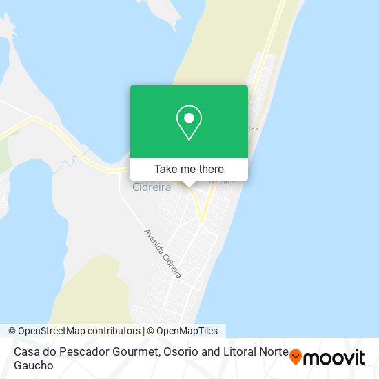 Casa do Pescador Gourmet map
