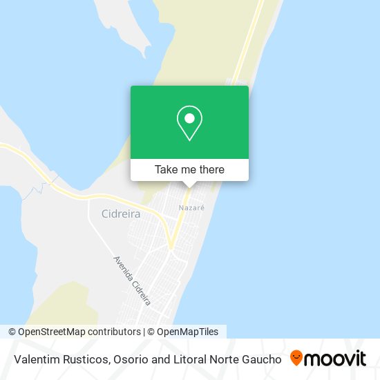 Valentim Rusticos map