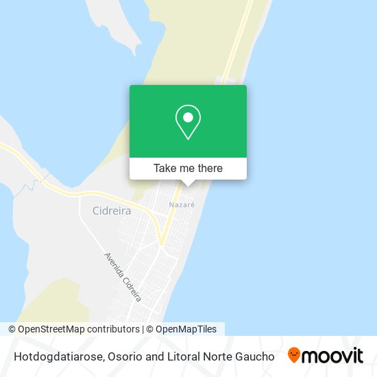 Hotdogdatiarose map