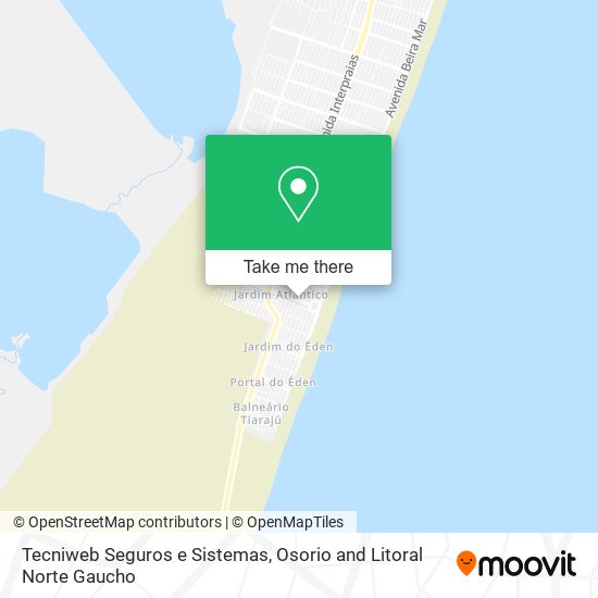 Tecniweb Seguros e Sistemas map