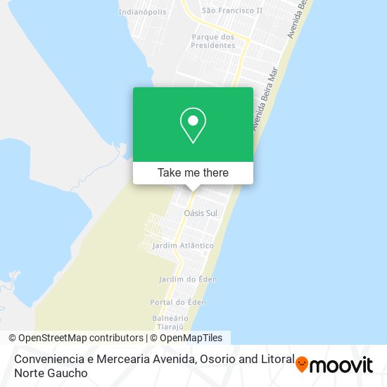 Conveniencia e Mercearia Avenida map