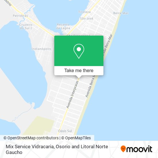 Mix Service Vidracaria map