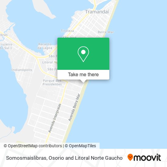 Somosmaislibras map