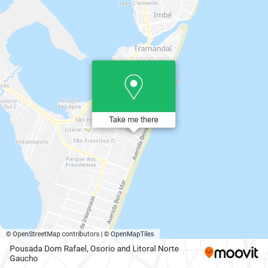 Pousada Dom Rafael map