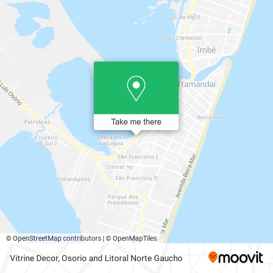 Vitrine Decor map