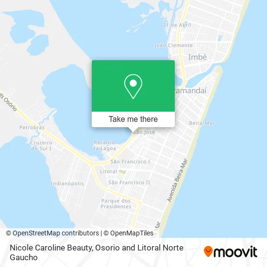 Nicole Caroline Beauty map